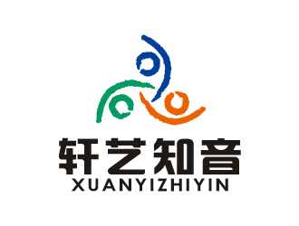 郑浩的轩艺知音logo设计