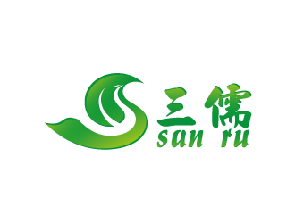 周金进的三儒茗茶馆人物logologo设计