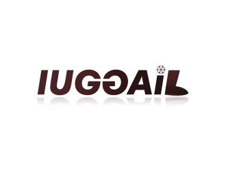 杨福的IUGGAIL雪地靴英文字体logologo设计