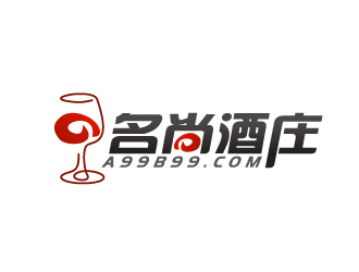 晓熹的名尚酒庄进口红酒logo设计