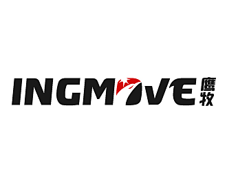 范振飞的ingmove鹰牧logo设计