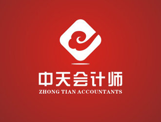 陈波的中天会计师logo设计