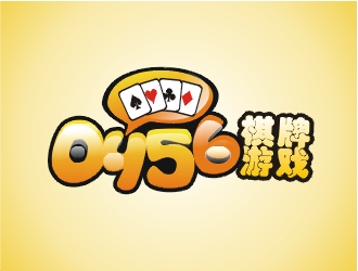 郑国麟的0456棋牌游戏logo设计