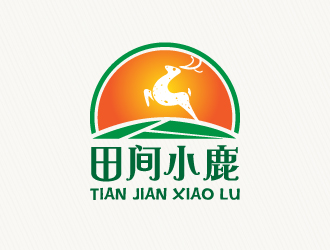 文大为的田间小鹿logo设计