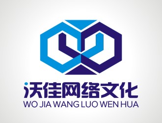 张军代的青岛沃佳网络文化有限公司logo设计