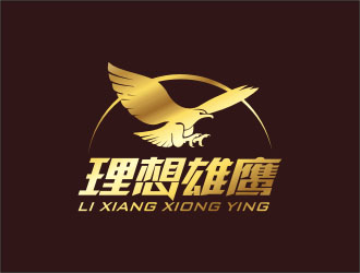 杨福的理想雄鹰logo设计