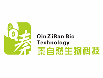 AR科技核心～雪狐设计的秦自然生物科技 QinＺiRan BioTechnologylogo设计