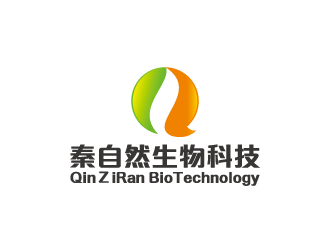 周金进的秦自然生物科技 QinＺiRan BioTechnologylogo设计