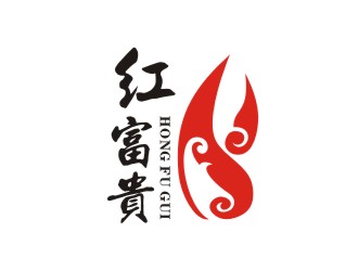 曾翼的红富贵logo设计