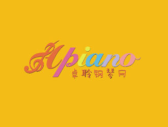 林晟广的卓聆钢琴网（apiano.cn）logo设计