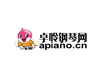 黄安悦的卓聆钢琴网（apiano.cn）logo设计