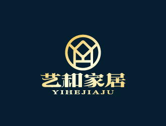 周金进的艺和家居logo设计