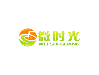 周金进的微时光果汁饮料店logo设计