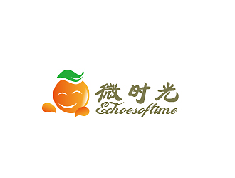 孙红印的微时光果汁饮料店logo设计