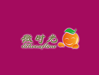 孙红印的微时光果汁饮料店logo设计