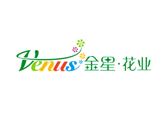 谭家强的中文名称：金星----英文名称：Venuslogo设计