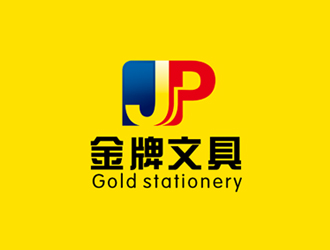 赵波的金牌文具logo设计