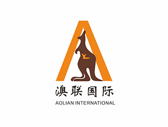 AR科技核心～雪狐设计的澳联国际logo设计