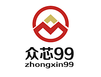 白冰的众芯99logo设计