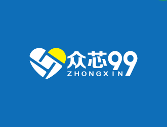 周金进的众芯99logo设计