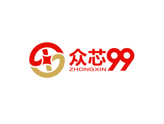 谭家强的众芯99logo设计