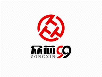 文大为的众芯99logo设计