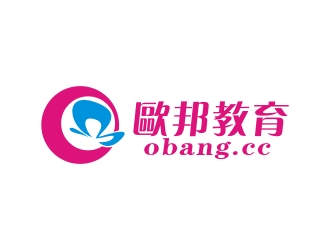 曾翼的歐邦教育logo设计