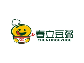 曾翼的春立豆粥logo设计