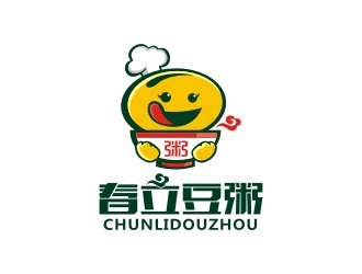 曾翼的春立豆粥logo设计