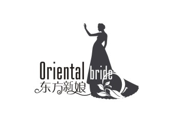 林恩维的东方新娘婚纱摄影logo设计