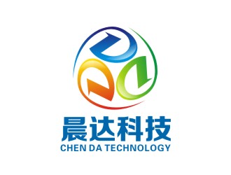 李泉辉的晨达科技logo设计