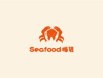 张晓明的嗨货  seafoodlogo设计