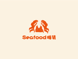 张晓明的嗨货  seafoodlogo设计