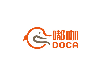 周金进的嘟咖doca（甜品）logo设计