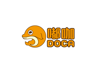 周金进的嘟咖doca（甜品）logo设计