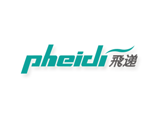 .的Pheidi    飛递logo设计