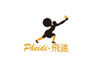 何锦江的Pheidi    飛递logo设计