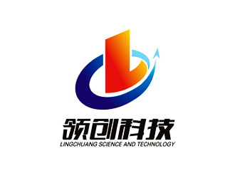 谭家强的领创科技logo设计