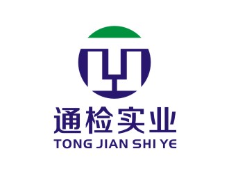 李泉辉的通检实业logo设计