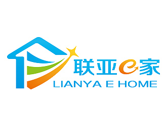 靳怀生的联亚e家logo设计