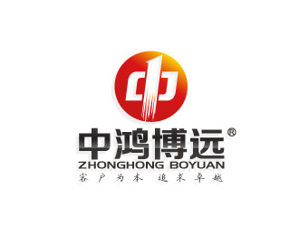 黎明锋的北京中鸿博远建筑装饰工程有限公司logo设计