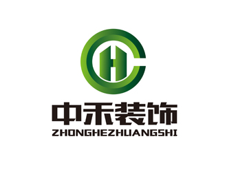 陈今朝的深圳市中禾装饰设计工程有限公司logo设计