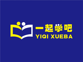 陈今朝的一起学吧logo设计