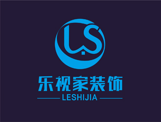 陈今朝的乐视家装饰工程有限公司logo设计