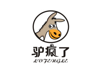 胡红志的驴疯了logo设计