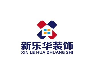 周金进的新乐华装饰logo设计