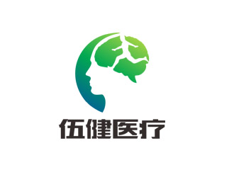 郭庆忠的上海伍健医疗器械有限公司‘伍健wujian’logo设计