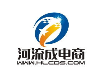 曾翼的成都河流成电子商务有限公司logo设计