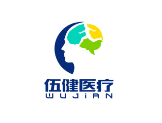 郭庆忠的上海伍健医疗器械有限公司‘伍健wujian’logo设计