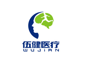 郭庆忠的上海伍健医疗器械有限公司‘伍健wujian’logo设计